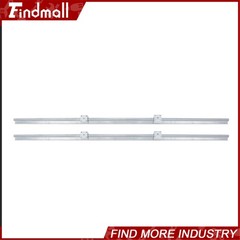 Findmall 2 pcs SBR20-1500mm Linear rail 4 piece SBR20UU Brass Router Block