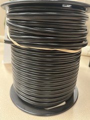 CAROL BRAND GENERAL CABLE 02303.R5.01 LAMP CORD BLACK 16/2 SPT-2 250 FT