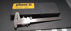 OEM PHASE II 920-216 0 – 6″ RANGE INSIDE OUTSIDE DIAL CALIPER .001″ GRADUATION!