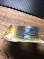 Hitman Heavy-Duty 0.88mm 175FT(53.3m) Coil of Galvanized Steel Wire Anchor Wire