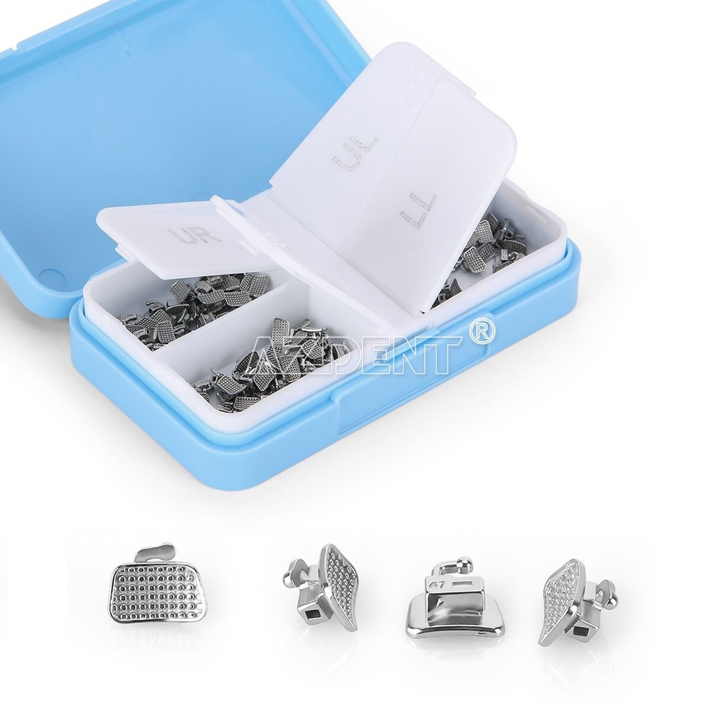 50Set Dental Orthodontic Buccal Tube 2nd Molar Roth.022 Bondable Non-Conv AZDENT