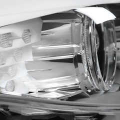 2011-2013 F10 550/528i Xenon HID Headlights Both Sides Chrome Clear Lens