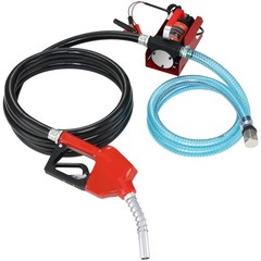 VEVOR 10 GPM Diesel Fuel Transfer Pump Kit w/ Automatic Shut-off Nozzle Hose