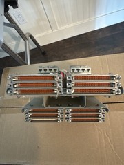 Western Electric 3319J relay and backplane assembly