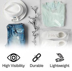 18″ x 24″ 1 Mil Plastic Thick Quality Flat Open Top 1000 Recyclable Poly Bags