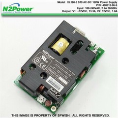 NEW Qualstar N2Power XL160-3 S19/400013-06-6 AC-DC Dual 12/12VDC/160W Power