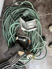 Tuf-flex 10/3 SJEOW – A 10A Welding Cable 200′ Spool Green With HY-Tech Breaker.