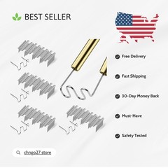 User-Friendly 1000PCS 0.8mm Hot Staples for Quick and Reliable Plastic Repairs