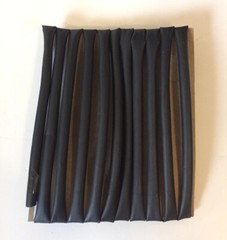 10ft 3M FP-301 1/4″ BLACK HEAT SHRINK TUBING
