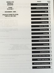 International Dresser 412 Series B 412B Scraper Parts Manual Catalog Book