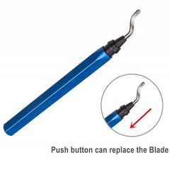 Metal Resin PVC Art Work Deburring Tool With 15 Extra High Speed Steel Blades