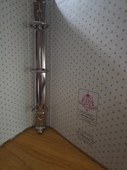 Blue Silver Leopard Print 1″ Binder 7 X 9 Pink & Chandelier Pink Light Design