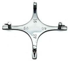 Dental Orthodontics Height Measuring Boone Gauge Premium Instruments