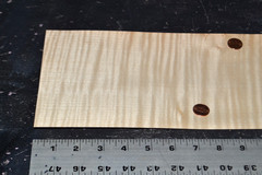 Maple Raw Wood Veneer Sheet 6 x 24 inches 1/42nd 7717-40