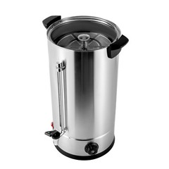 Electric 6.6gal Catering Hot Water Boiler Commercial Coffee Tea Urn Stainless