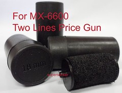 3 Price Gun labeler labeller refill Ink rolls for mx 6600 18mm