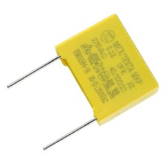 10Pack Safety Capacitors Polypropylene Film 0.22uF 275VAC X2 MKP