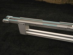 MiSUMi Conveyor W/ Speed Controller Dual Belt CVGTA-80-1300-6-TA115-SCM-50-S-B