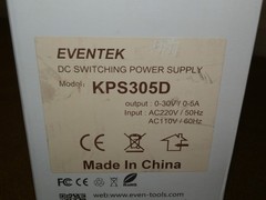 Eventek KPS305D DC Power Supply 0-30V 0-5A