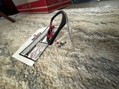 NoCry Professional Safety Glasses with Clear Anti Scratch Lenses and Red/Adjusta
