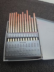 Huot Drill Bit Blank Index 1-60 USA PTD Hutchinson Cleveland Wire Gage Gauge