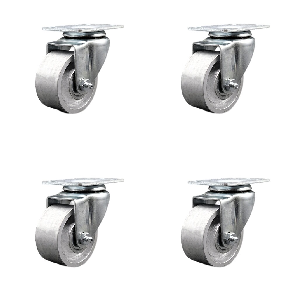 Albion Industries 02CA03041S Caster Replacement Set – Service Caster Brand