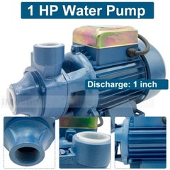 1HP Clear Water Pump Electric Transfer Centrifugal Bio Diesel Pond Pool Farm US