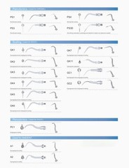 28 type Dental Scaler Tips Ultrasonic Scaling Endo Perio Tooth Cleaner Tip EMS