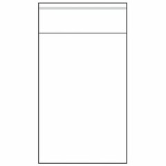 1000 Clear Plastic OPP Self Adhesive Poly Seal Bags Coins/Jewelry Small-Large