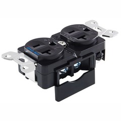 FURUTECH GTX-D NCF (R) Ultimate Nano-Crystal Rhodium Plated AC Duplex Receptacle
