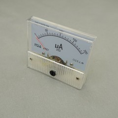 DC 200uA Analog Ammeter Panel Current Meter 85C1 0-200uA DC directly Connect