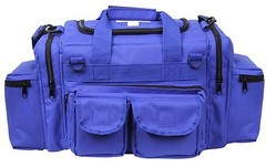 Blue EMT Field Bag w/ Cross – Rothco 22″ 6-Pocket Medic Emergency Shoulder Bag