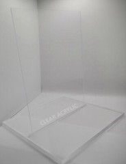 CLEAR ACRYLIC PLEXIGLASS 1/4″ X 5″ X 12″ PLASTIC SHEET^