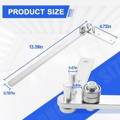 Mini Manual Rebar Bender Tool for Steel, Aluminum & Copper – Desktop Wire Pipe B