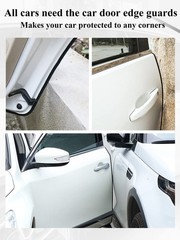SYOAUTO 13Ft(4M) Door Edge Guard White Car Door Protector Edge Guards Rubber …