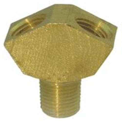Brass Y Splitter 1/4″ MNPT x 1/4″ FNPT Air, Gas WYE Fitting, 2 In 1 “Y” Manifold