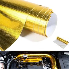 Exhaust Tape Insulation Shield Wrap Reflective Heat Barrier Self Adhesive Film