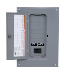 Homeline 100 Amp 20-Space 40-Circuit Indoor Main Breaker Plug-On Neutral Load Ce