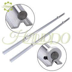 Linear Rails 2Pcs SBR20-2200mm & 4× SBR20UU Bearing Blocks & 4×20mm Fixing Rings