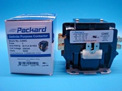 Packard Definite Purpose Contactor C240A 2 Pole 40 Amps 24 Coil Voltage