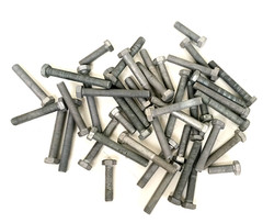 1/2″ Galvanized Hex Head Bolts Assorted Lengths Bulk Lot 7+ Pounds