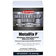 Abatron Mbnd#K Putty, 1 Lb Container Size, Pail, Metalfix P, Gray
