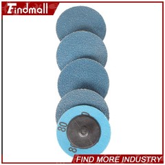 Findmall 71 Pack 2 Inch Roll Lock Sanding Discs Set Quick Change Discs New