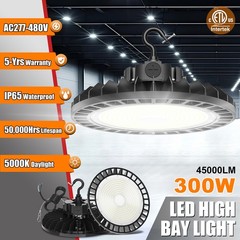 480V 45000LM 300W LED High Bay Area Light Fixture Commercial Warehouse Shop Lamp