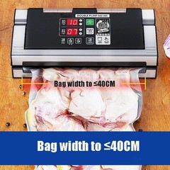 Flat Surface Vacuum Food Packaging Machine Commercial Wet/Dry Vacuum Sealer