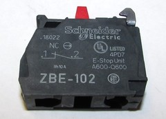 GROUPE SCHNEIDER TELEMECANIQUE ZBE 102 NC Push Button Contact Block ZBE102