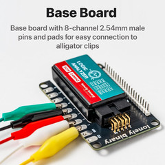 Logic Analyzer 8 Channels 24Mhz USB Kit with Base Module, Breadboard Breakout Bo