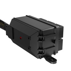 Universal 12V Automotive Relay Box, 6 Way Relay Fuse Box 12 AWG Fuse Circuit Box