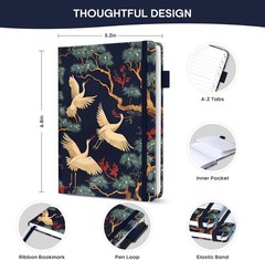 Address Book with Alphabetical Tabs,Hardcover Address Book Large Print for Re…