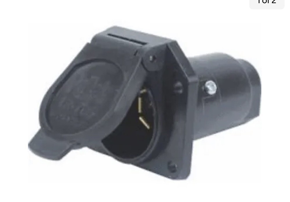 7W Trail Car Connector,No RV490B, United States Hdw Mfg/U S Ha,